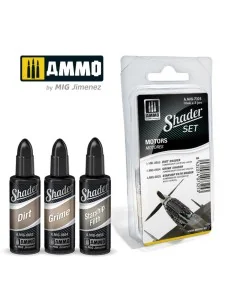 SHADER Set Motors - AMMO by MIG Jimenez A.MIG-7325