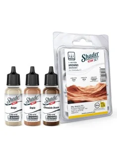 Matt SHADER Set Browns - AMMO by MIG Jimenez A.MIG-7336