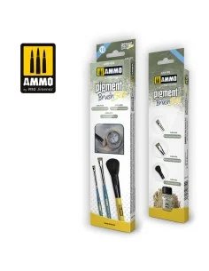 Pigment Brush Set - AMMO by MIG Jimenez A.MIG-7610