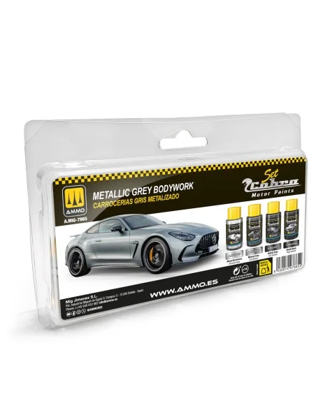 [NO_DESC] Cobra Motor Metallic Grey Bodyworks Set - AMMO by MIG Jim...