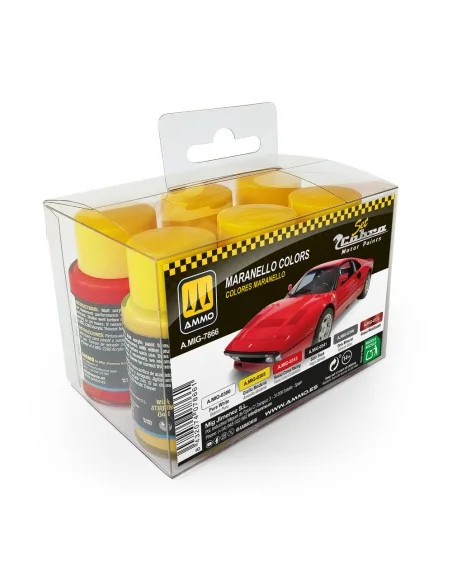 Cobra Motor Maranello Colors Set - AMMO by MIG Jimenez A.MIG-7866
