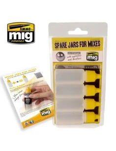Spare Jars for Mixes (4 x 17mL jars with agitator and dosifier) - A...