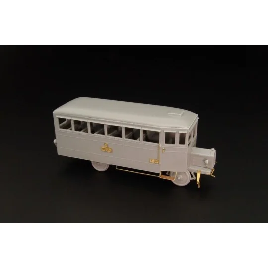Praga M120 001 railway bus, 1/87 - Hauler HLR87180 Praga M120 001 railway bus, 1/87 - Hauler HLR87180