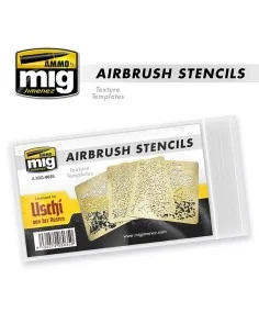 Airbrush Stencils - Available Again - AMMO by MIG Jimenez A.MIG-8035