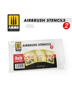 Airbrush Stencils 2 - Available Again - AMMO by MIG Jimenez A.MIG-8049