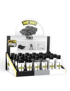 Display: One Shot Primer Basic - AMMO by MIG Jimenez A.MIG-8155