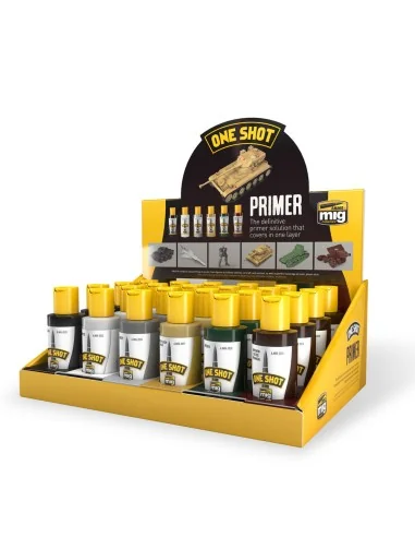 Display: One Shot Primer Full Range - AMMO by MIG Jimenez A.MIG-8164