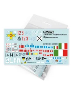 Axis Tanks & Vehicles Decal Set Vol. 4 - Italy & Romania 1941-1944 ...
