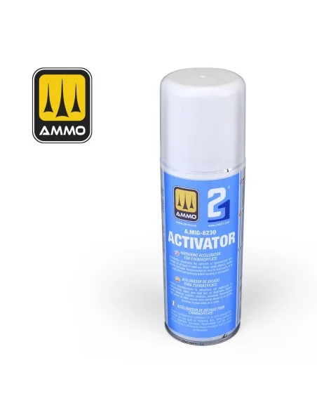 Activator - Hardening Accelerator for Cyanoacrylate (200ml) - AMMO ...