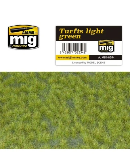 Turfs Light Green - AMMO by MIG Jimenez A.MIG-8354