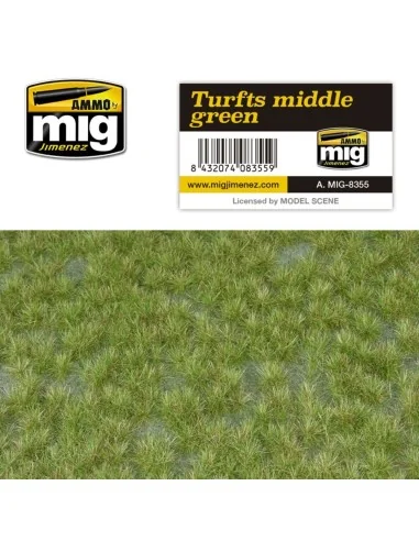Turfs Middle Green - AMMO by MIG Jimenez A.MIG-8355