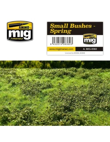 Small Bushes - Spring - AMMO by MIG Jimenez A.MIG-8360