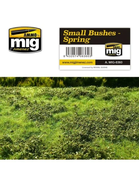 Small Bushes - Spring - AMMO by MIG Jimenez A.MIG-8360