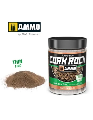 CREATE CORK Cork Rock Thin (Jar 100mL) - AMMO by MIG Jimenez A.MIG-...