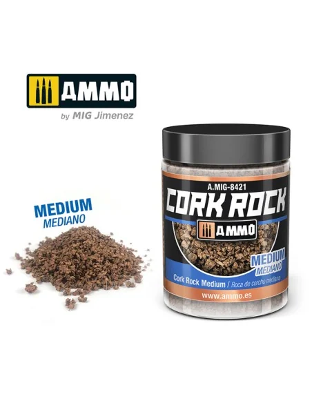 CREATE CORK Cork Rock Medium (Jar 100mL) - AMMO by MIG Jimenez A.MI...