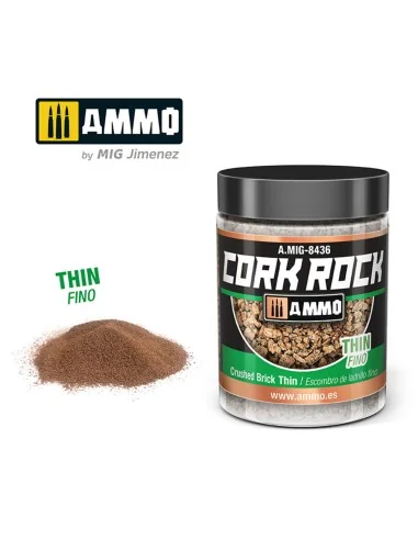 CREATE CORK Crushed Brick Thin (Jar 100mL) - AMMO by MIG Jimenez A....