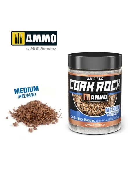 CREATE CORK Crushed Brick Medium (Jar 100mL) - AMMO by MIG Jimenez ...