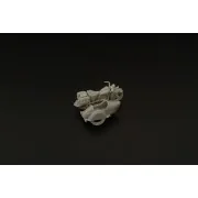 Indian FOUR -sidecar 1940y, 1/87 - Hauler HLR87189 Indian FOUR -sidecar 1940y, 1/87 - Hauler HLR87189