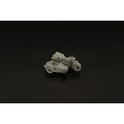 Indian FOUR -sidecar 1940y, 1/87 - Hauler HLR87189 Indian FOUR -sidecar 1940y, 1/87 - Hauler HLR87189