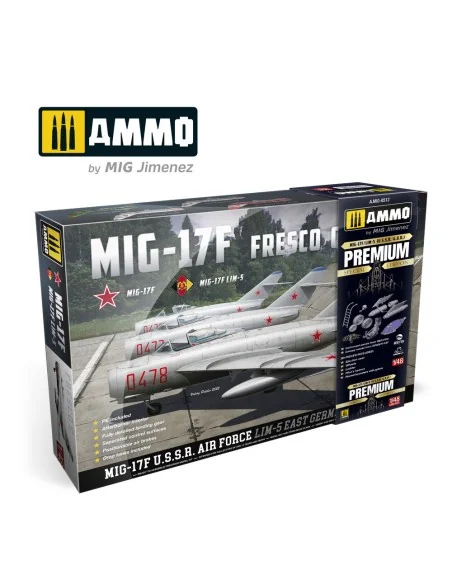 1/48 MIG-17F / Lim-5, U.S.S.R. - G.D.R. Premium Edition, 1/48 - AMM...