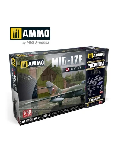 1/48 MiG-17F/LIM-5, Poland-Cuba-Angola Premium Edition, 1/48 - AMMO...