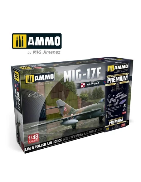 1/48 MiG-17F/LIM-5, Poland-Cuba-Angola Premium Edition, 1/48 - AMMO...