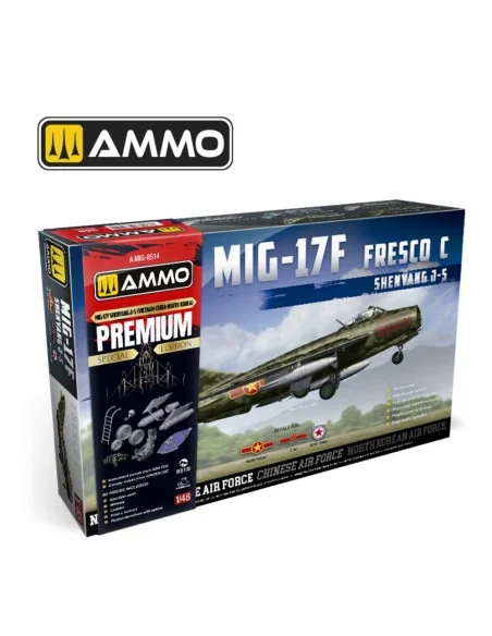 1/48 MiG-17F Shenyang J-5, Vietnam-China-North Korea Premium Editio...