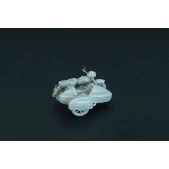 JW 250, , Kýva?ka‘‘ r 1956 w sidecar Velorex 560, 1/87 - Hauler HLR...