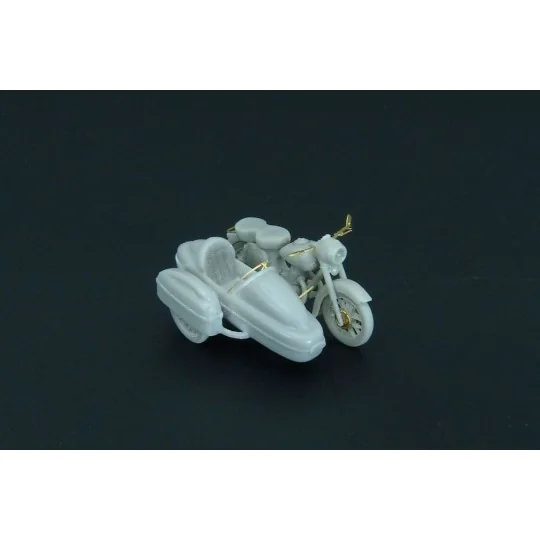 JW 250, , Kýva?ka‘‘ r 1956 w sidecar Velorex 560, 1/87 - Hauler HLR...