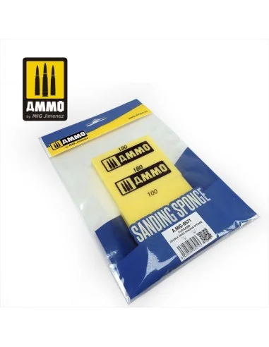 Flexand Double Sided Sanding Sponge - 4 pcs. - AMMO by MIG Jimenez ...