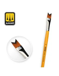 12 Synthetic Chevron Brush - AMMO by MIG Jimenez A.MIG-8588