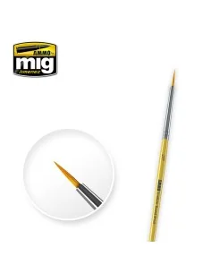 5/0 Synthetic Round Brush - AMMO by MIG Jimenez A.MIG-8610