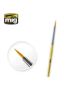1 Synthetic Round Brush - AMMO by MIG Jimenez A.MIG-8613
