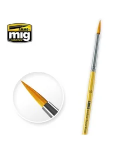 10 Synthetic Round Brush - AMMO by MIG Jimenez A.MIG-8617