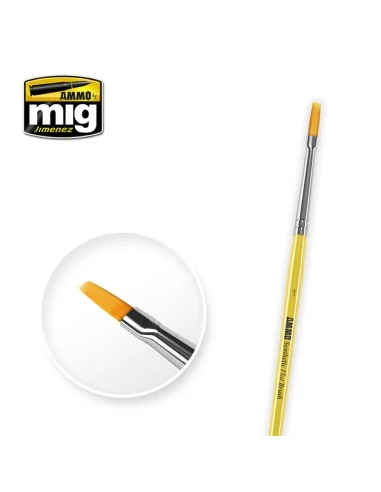 1 Synthetic Flat Brush - AMMO by MIG Jimenez A.MIG-8619