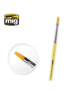 4 Synthetic Flat Brush - AMMO by MIG Jimenez A.MIG-8620