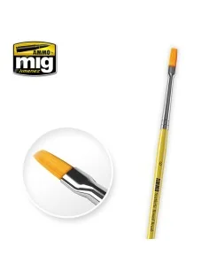 6 Synthetic Flat Brush - AMMO by MIG Jimenez A.MIG-8621