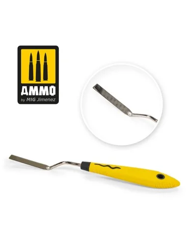 Flat Rectangle Palette Knife - AMMO by MIG Jimenez A.MIG-8683