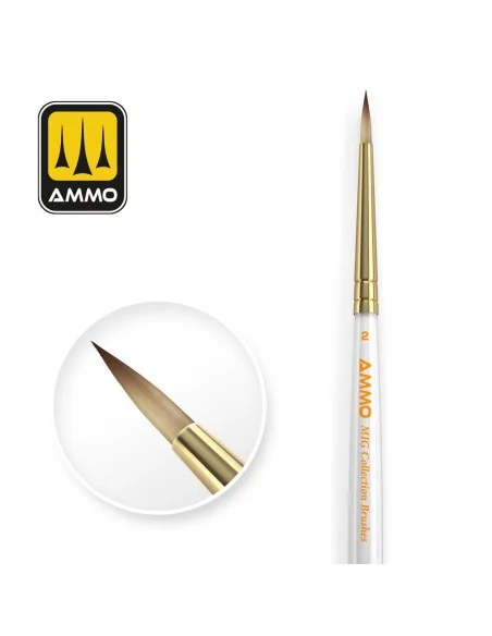 AMMO MIG Collection Brushes Conical Ø2 - AMMO by MIG Jimenez A.MIG-...