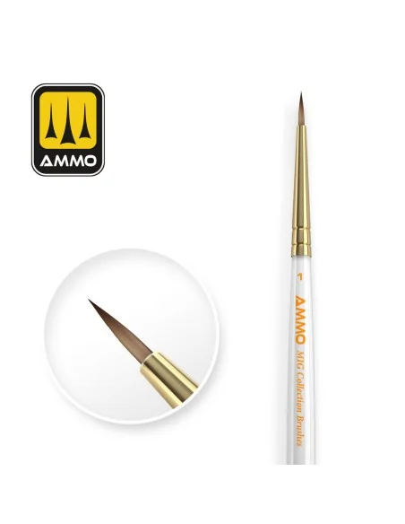 AMMO MIG Collection Brushes Conical Ø1 - AMMO by MIG Jimenez A.MIG-...