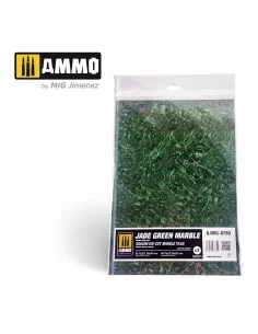 Jade Green Marble. Square Die-cut Marble Tiles - 2 pcs - AMMO by MI...