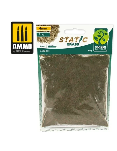 Static Grass - Hay - 4mm - AMMO by MIG Jimenez A.MIG-8801