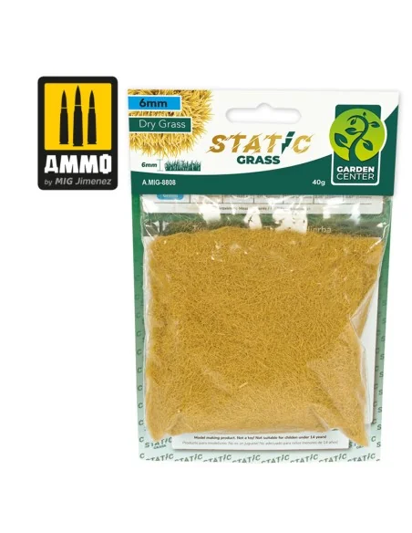Static Grass - Dry Grass - 6mm - AMMO by MIG Jimenez A.MIG-8808