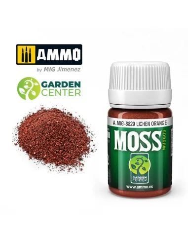 Lichen Orange MOSS - AMMO by MIG Jimenez A.MIG-8829