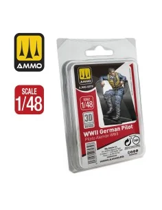 WWII German Pilot, 1/48 - AMMO by MIG Jimenez A.MIG-8979