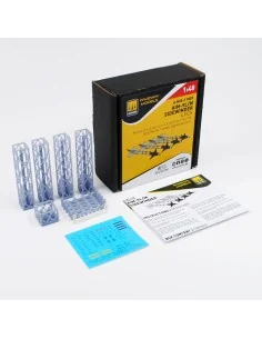 AIM-9L/M Sidewinder (4 pcs), 1/48 - AMMO by MIG Jimenez A.MIG-11009 2
