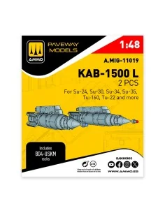 KAB-1500 L (2 pcs), 1/48 - AMMO by MIG Jimenez A.MIG-11019
