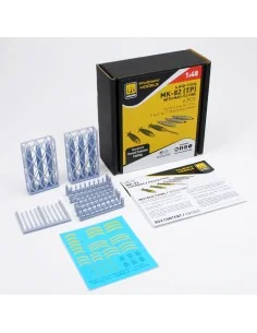 MK-82 with thermal protection and MAU-93 fin (6 pcs), 1/48 - AMMO b... 2