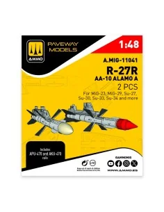 R-27R - AA-10 Alamo A (2 pcs), 1/48 - AMMO by MIG Jimenez A.MIG-11041