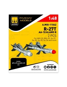 R-27T - AA-10 Alamo B (2 pcs), 1/48 - AMMO by MIG Jimenez A.MIG-11042